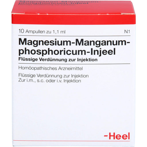 Magnesium Manganum phosphoricum Injeel Amp., 10 St. Ampullen