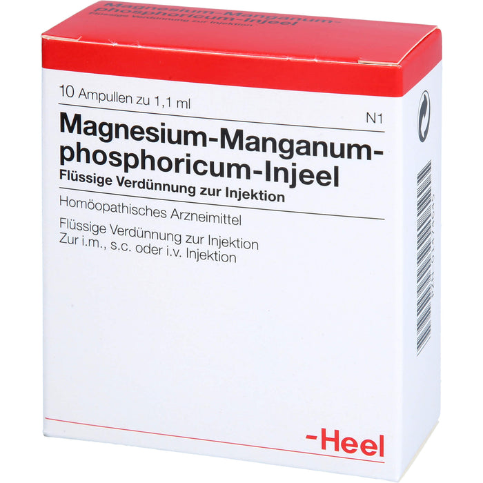 Magnesium Manganum phosphoricum Injeel Amp., 10 St. Ampullen