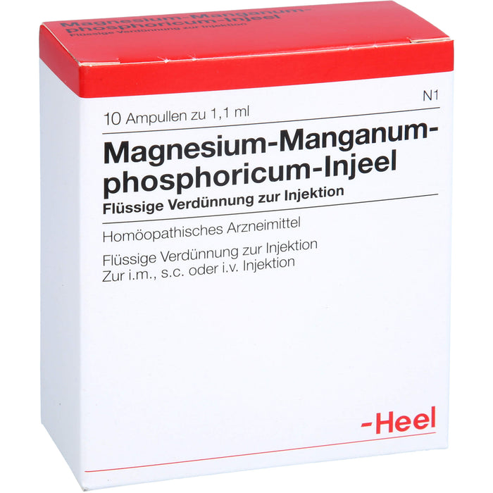 Magnesium Manganum phosphoricum Injeel Amp., 10 St. Ampullen