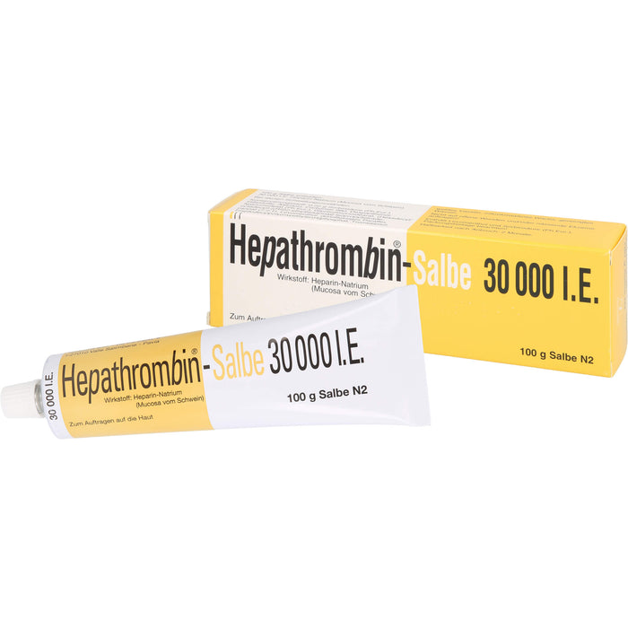 Teofarma Hepathrombin-Salbe 30000 I.E., 100 g Salbe