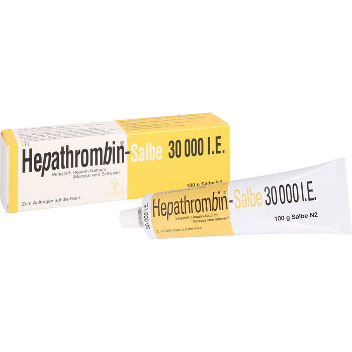 Teofarma Hepathrombin-Salbe 30000 I.E., 100 g Salbe