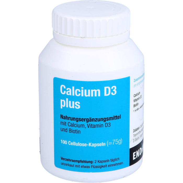 Calcium D3 plus, 100 St. Kapseln