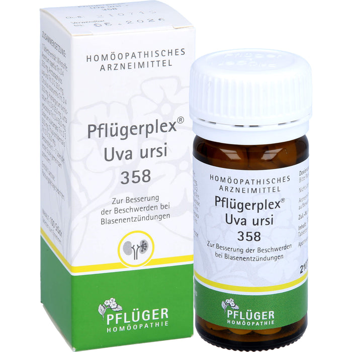 Pflügerplex Uva ursi 358 Tabletten, 100 St. Tabletten