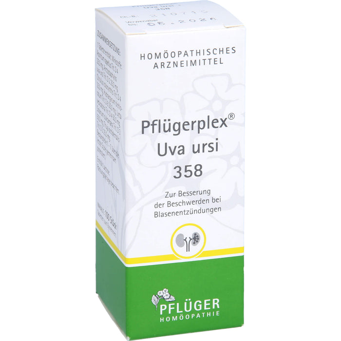 Pflügerplex® Uva ursi 358, 100 St TAB