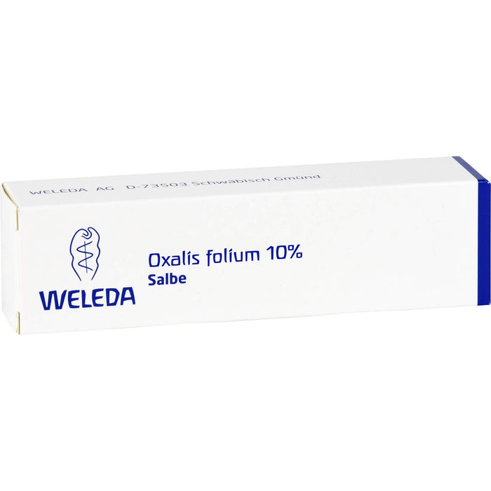 Oxalis Folium 10% Unguentum Weleda Salbe, 25 g SAL