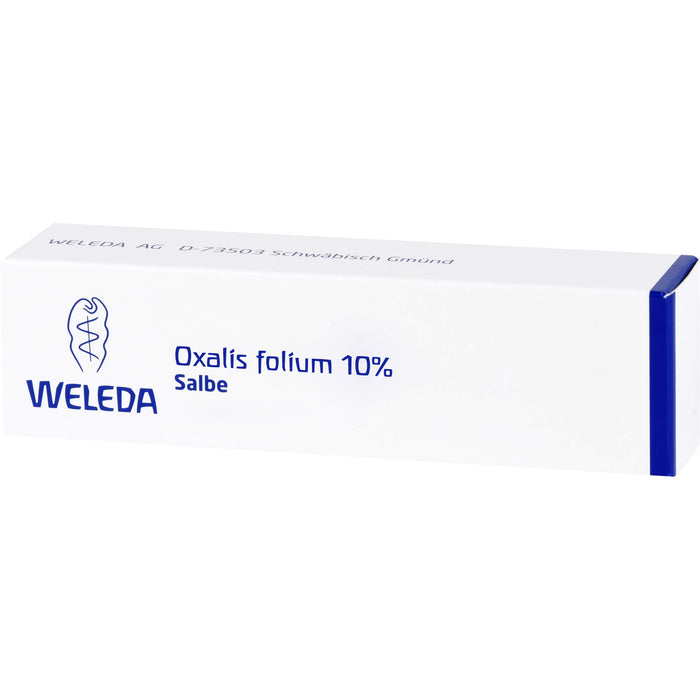 Oxalis Folium 10% Unguentum Weleda Salbe, 25 g SAL