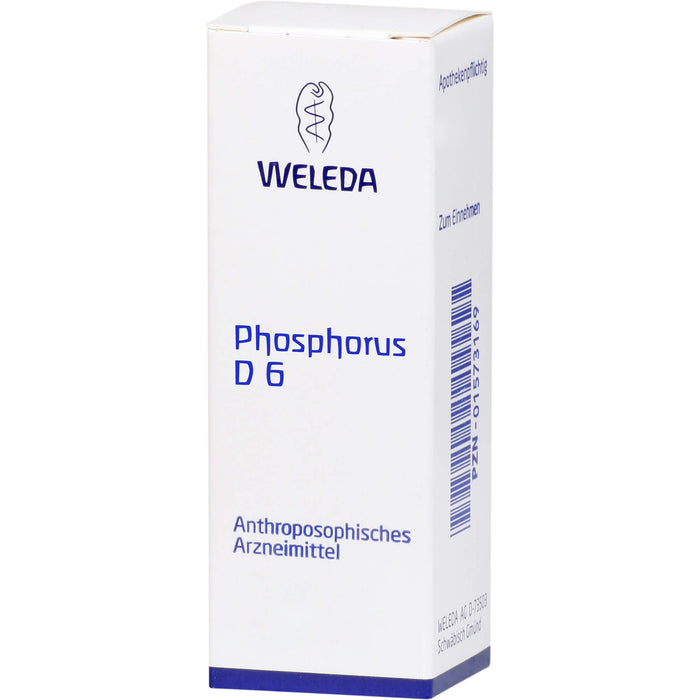 Phosphorus D6 Weleda Dil., 20 ml DIL