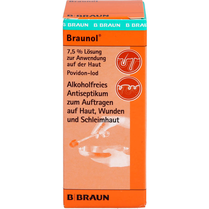 Braunol 7,5% Haut- und Schleimhautantiseptik Lösung, 30 ml Lösung