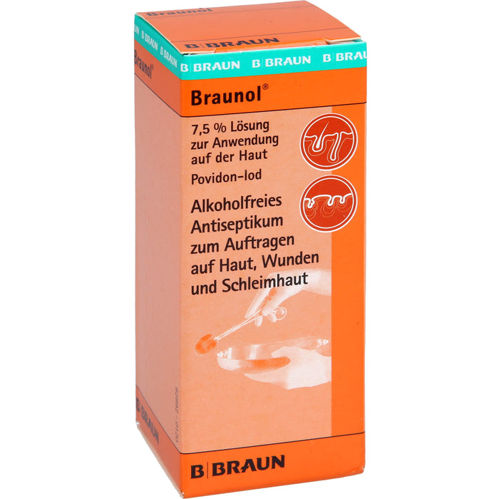 Braunol 7,5% Haut- und Schleimhautantiseptik Lösung, 30 ml Lösung