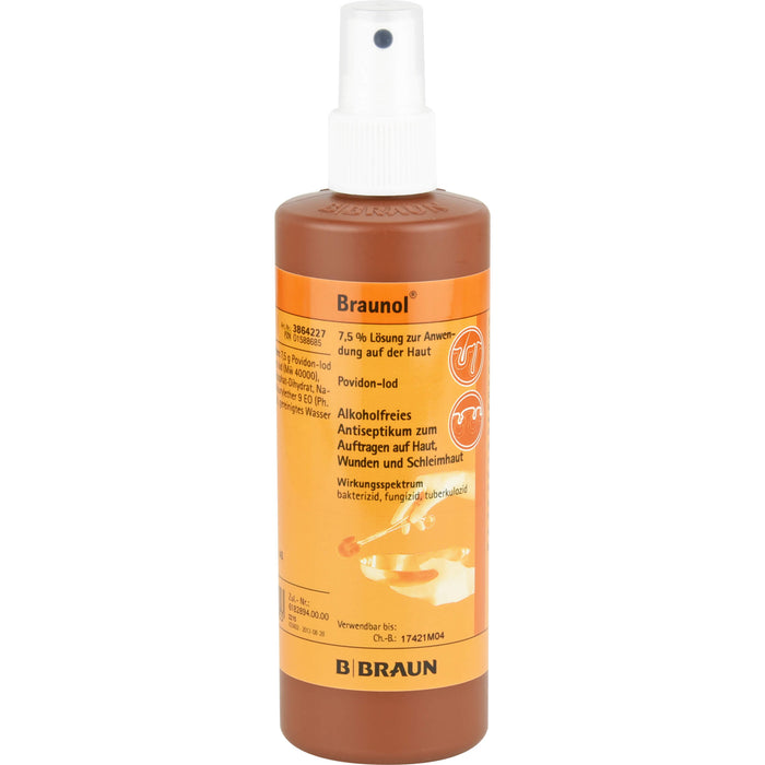 Braunol 7,5% Lösung zur Anwendung auf der Haut, 20X250 ml LOE