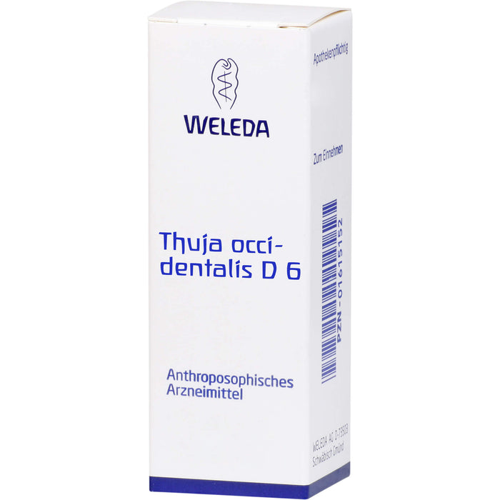 Thuja occidentalis D6 Weleda Dil., 20 ml DIL