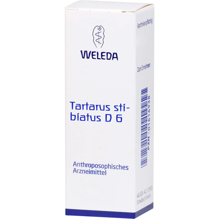 Tartarus stibiatus D6 Weleda Trit., 20 g TRI