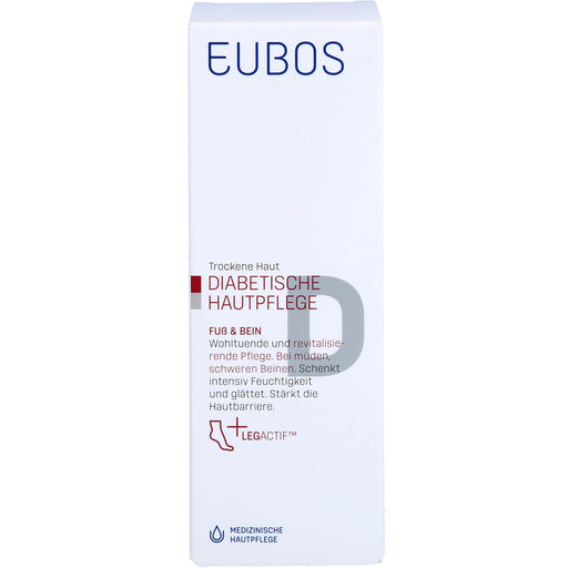 EUBOS Diabetische Haut Pflege Fuß + Bein, 100 ml Creme