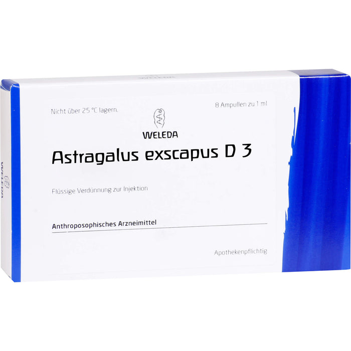 Astragalus exscapus D3 Weleda Amp., 8X1 ml AMP