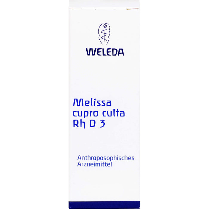 Melissa Cupro Culta Rh D3 Weleda Dil., 20 ml DIL