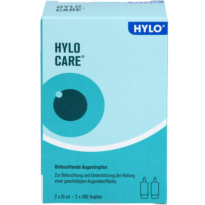 HYLO CARE befeuchtende Augentropfen, 20 ml Lösung