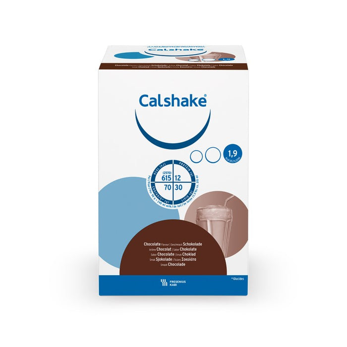 Calshake Schokolade Pulver hochkalorische Trinknahrung bei erhöhtem Energiebedarf, 630 g Pulver