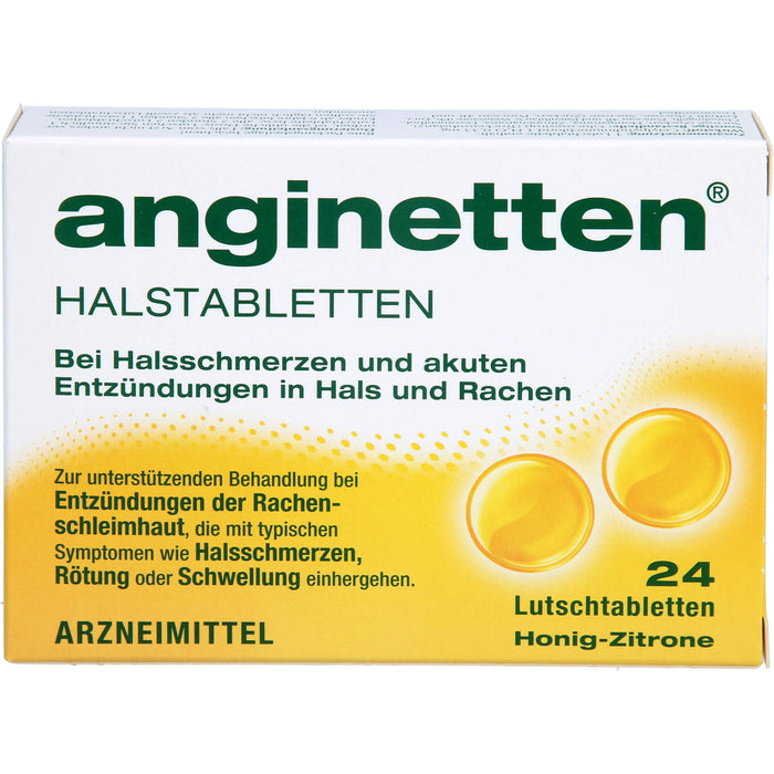 anginetten Halstabletten, 24 St. Tabletten
