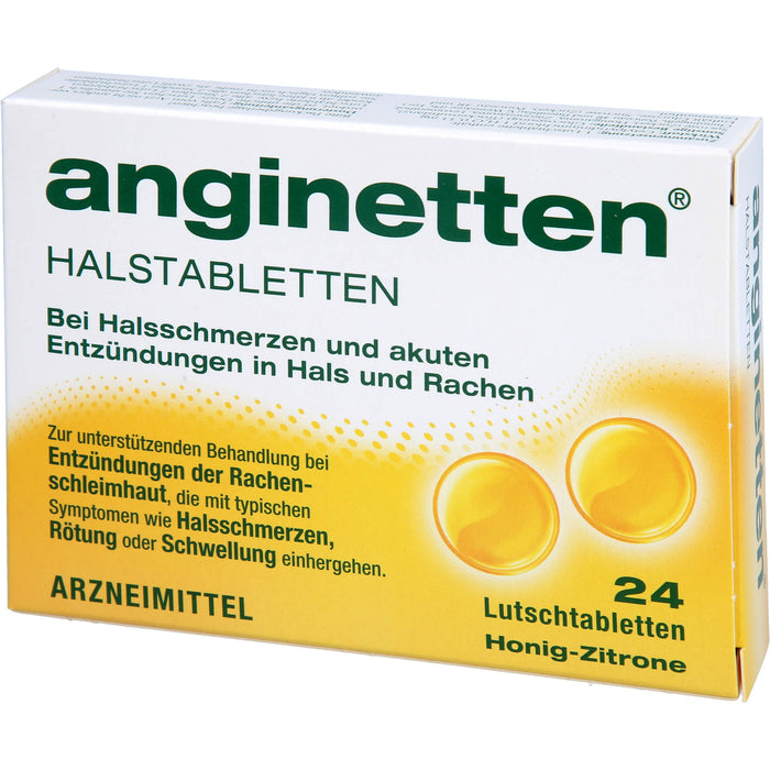 anginetten Halstabletten, 24 St. Tabletten