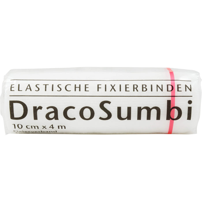 DracoSumbi Fixierbinde 10 cm x 4 m weiß, 1 St. Binde