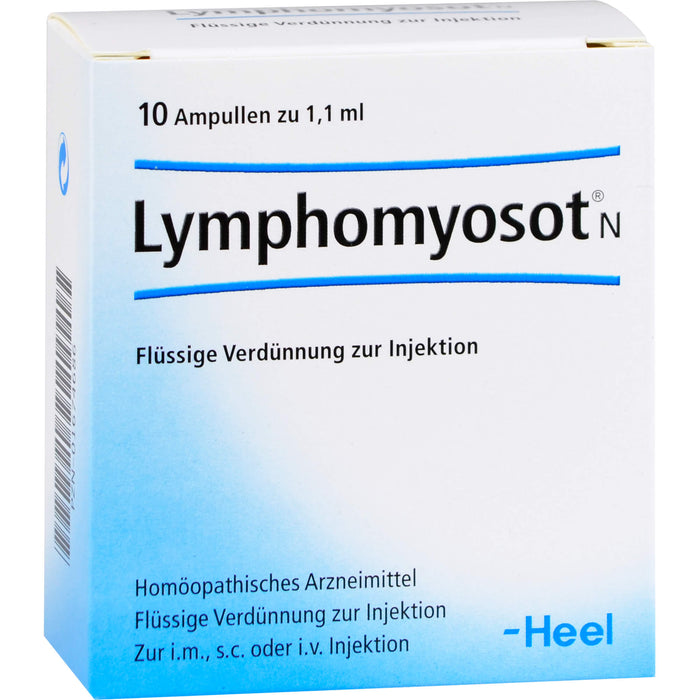 Lymphomyosot N Ampullen Heel, 10 St. Ampullen