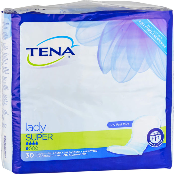 TENA Lady Super Einlagen, 30 St. Einlagen