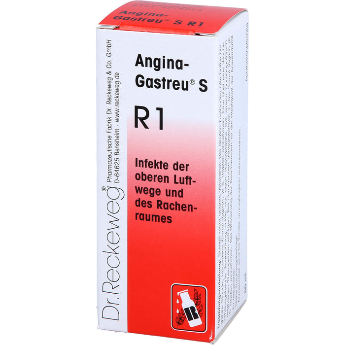 Dr. Reckeweg Angina-Gastreu S R1 Tropfen, 50 ml Lösung