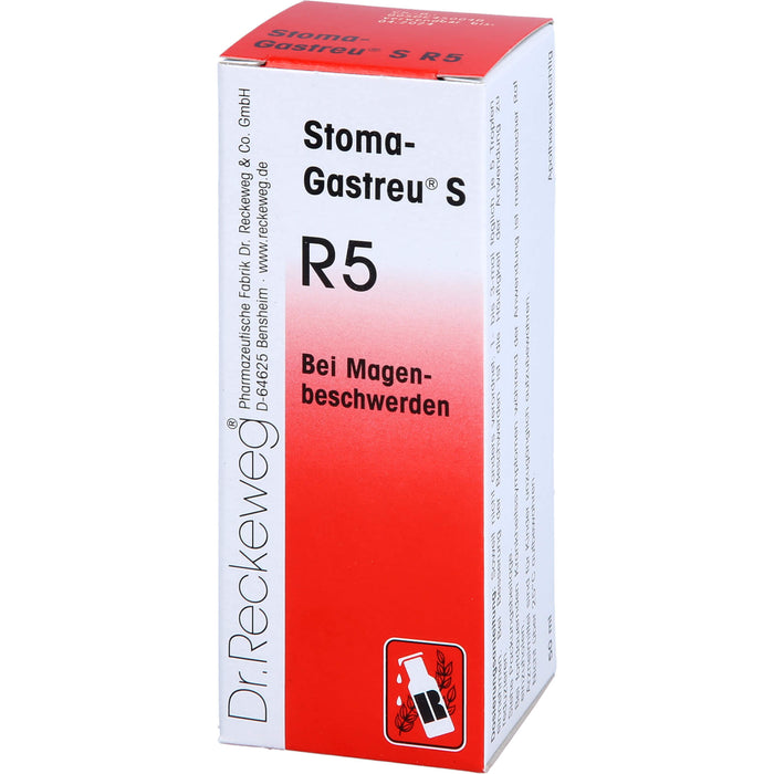 Stoma-Gastreu S R5 Tropfen bei Magenbeschwerden, 50 ml Mischung