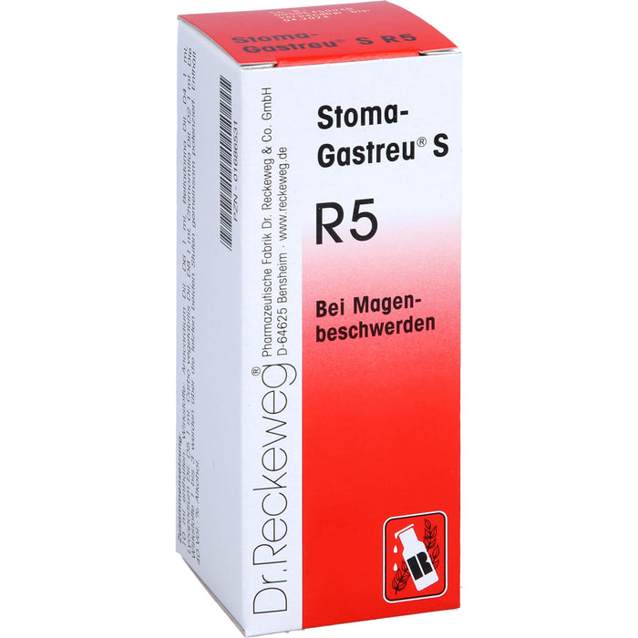 Stoma-Gastreu S R5 Tropfen bei Magenbeschwerden, 50 ml Mischung