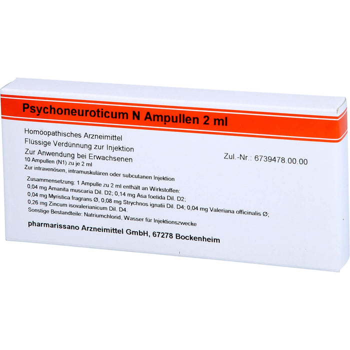 Psychoneuroticum N Ampullen 2ml, 10X2 ml AMP
