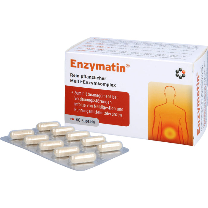 Enzymatin Multi-Enzymkomplex Kapseln, 60 St. Kapseln
