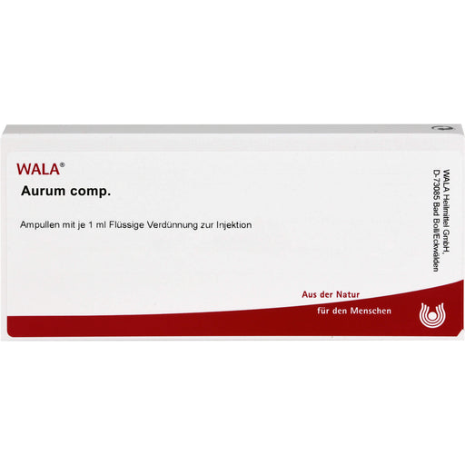 Aurum comp. Wala Ampullen, 10X1 ml AMP