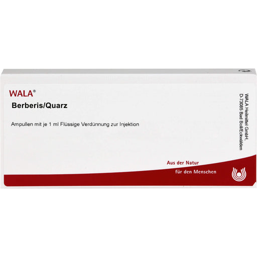 Berberis/Quarz Wala Ampullen, 10 St. Ampullen