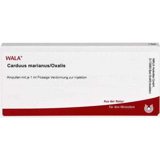 WALA Carduus marianus / Oxalis flüssige Verdünnung, 10 St. Ampullen