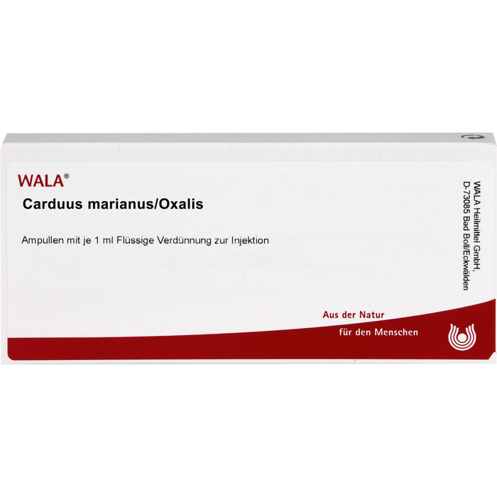 WALA Carduus marianus / Oxalis flüssige Verdünnung, 10 St. Ampullen