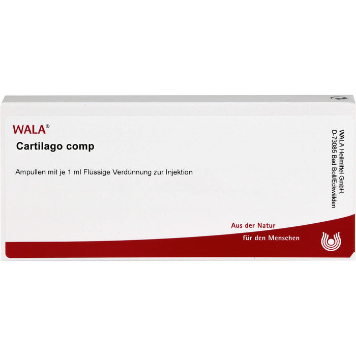 WALA Cartilago comp. flüssige Verdünnung, 10 St. Ampullen