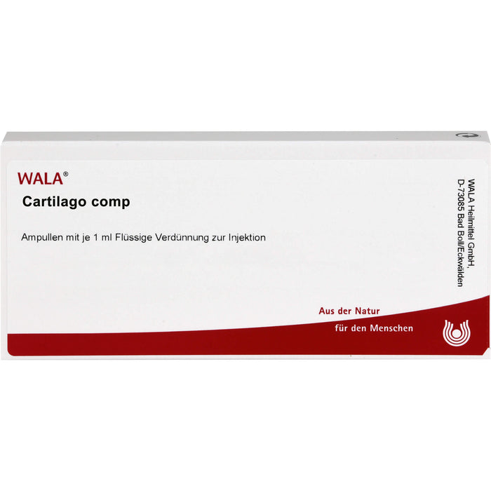 WALA Cartilago comp. Ampullen, 10X1 ml AMP