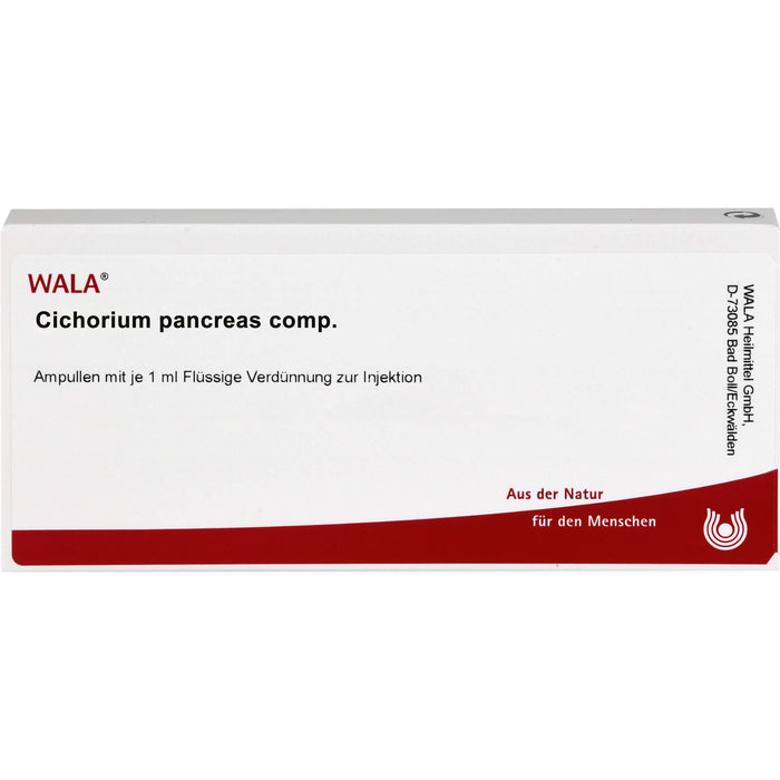 Cichorium Pancreas comp. Wala Ampullen, 10X1 ml AMP