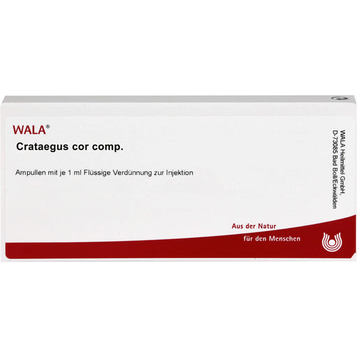 WALA Crataegus Cor comp. flüssige Verdünnung, 10 St. Ampullen