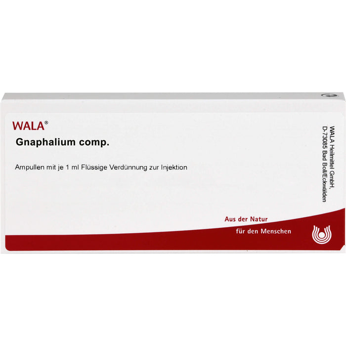 Gnaphalium comp. Wala Ampullen, 10X1 ml AMP