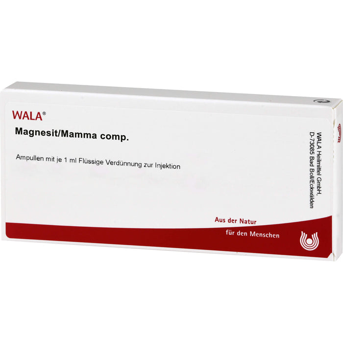 Magnesit/Mamma comp. Wala Ampullen, 10X1 ml AMP