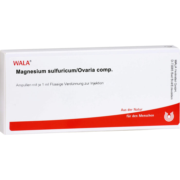 WALA Magnesium sulfuricum/Ovaria comp. flüssige Verdünnung, 10 St. Ampullen