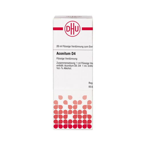DHU Aconitum D4 Dilution, 20 ml Lösung