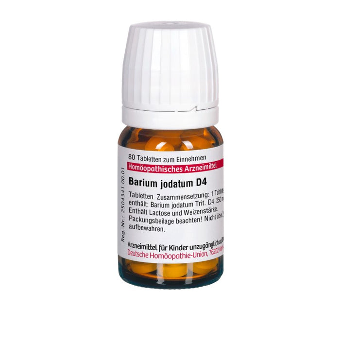 Barium jodatum D4 DHU Tabletten, 80 St. Tabletten