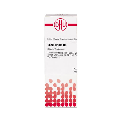 DHU Chamomilla D6 Dilution, 20 ml Lösung