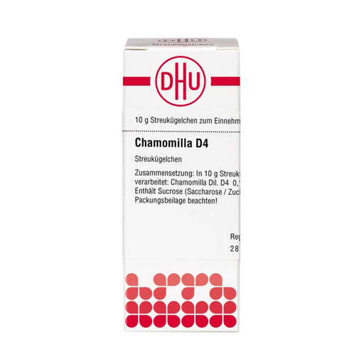 DHU Chamomilla D4 Streukügelchen, 10 g Globuli