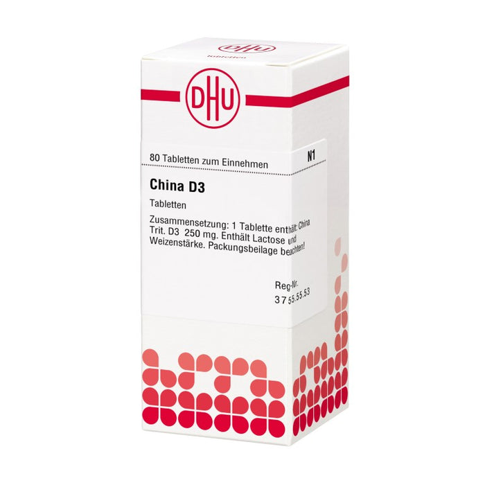 DHU China D3 Tabletten, 80 St. Tabletten