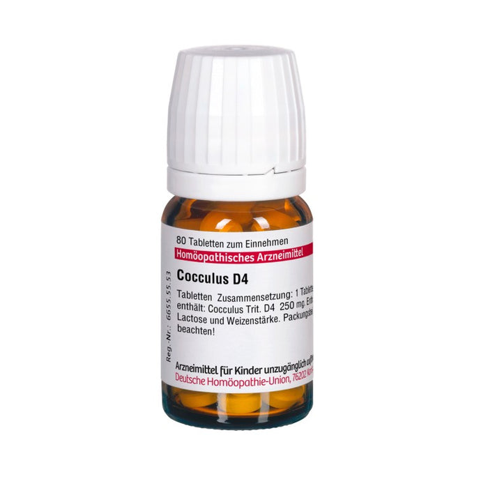 Cocculus D4 DHU Tabletten, 80 St. Tabletten