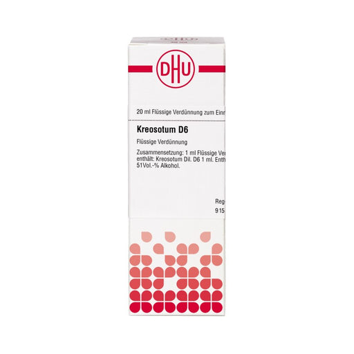 DHU Kreosotum D6 Dilution, 20 ml Lösung