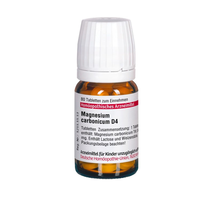 DHU Magnesium carbonicum D 4 Tabletten, 80 St. Tabletten